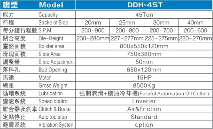 DDH-45T DDH-45T